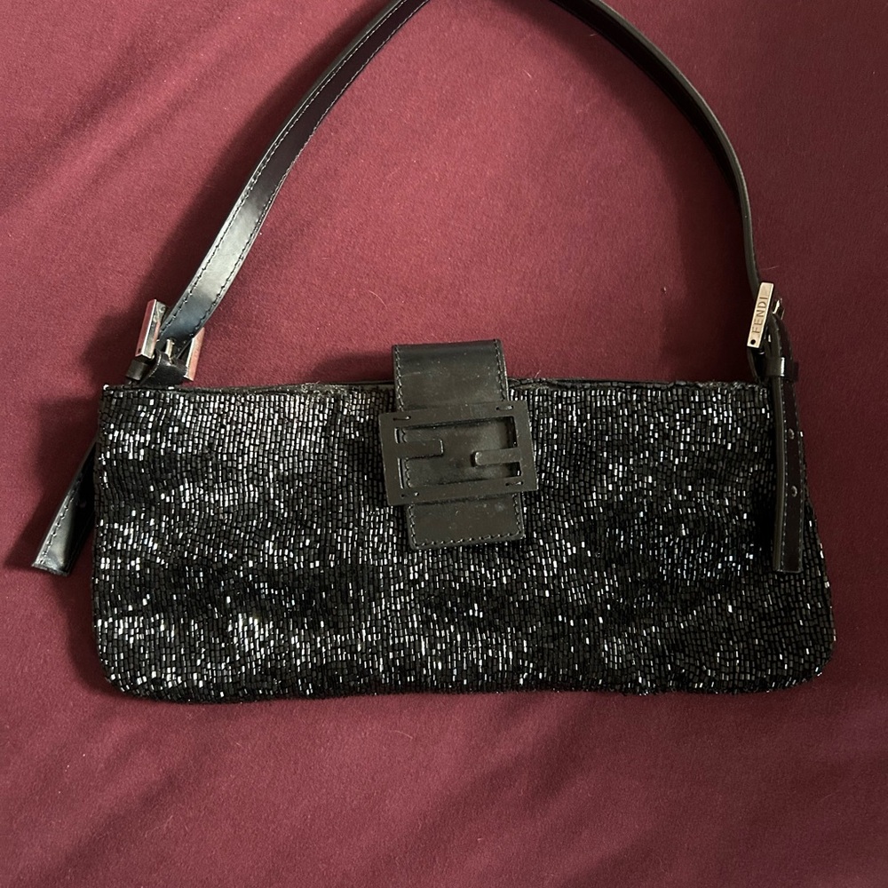 Fendi Beaded Baguette Bag